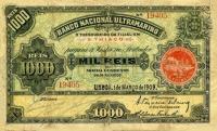 p4a from Cape Verde: 1000 Reis from 1909